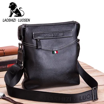 

101618 new hot men handbag male leather messenger bag man shoulder bag