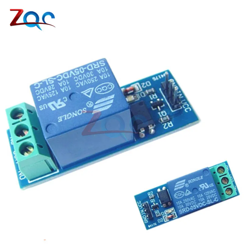 

5V 1 Channel 10A Relay Module With optocoupler For PIC AVR DSP ARM For Arduino