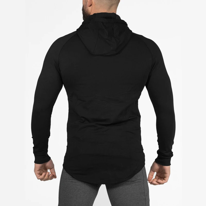 men gyms Fitnes Hoodies Casual Jacket-8