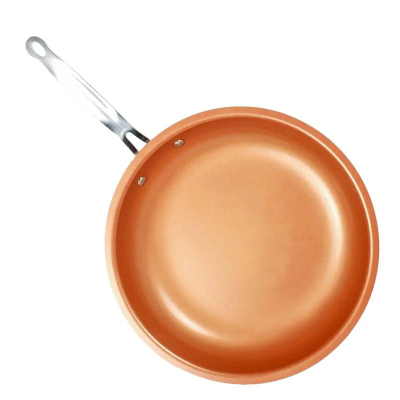 10 Inches Non stick Copper Frying Pan Aluminum Frying Pan Ceramic