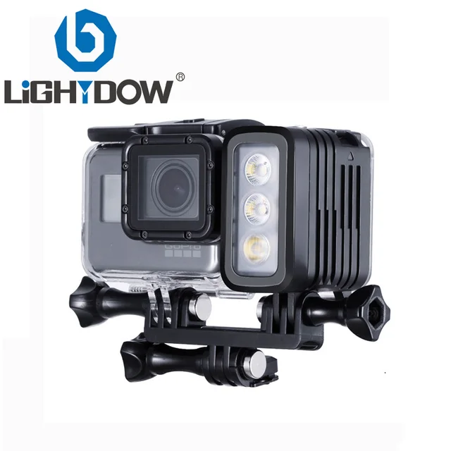 30 Meter Unterwasser Wasserdicht Tauchen Led Gopro Licht Spot Lampe Fur Hero 5 4 3 2 Sjcam Xiaoyi Sport Kameras For Waterproofled Aliexpress 