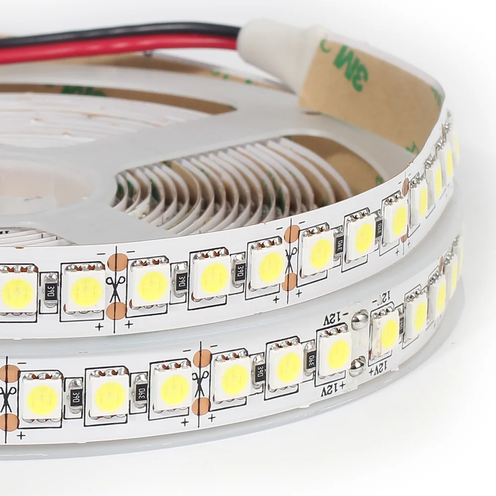 Светодиодная гибкая лента 5 м 5050 12 в пост. Тока RGB 60 светодиодов/м 120