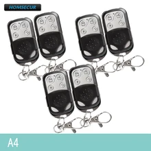 HOMSECUR A4 6Pcs New 433MHz RF Remote Control Keyfob For Our Home Alarm System
