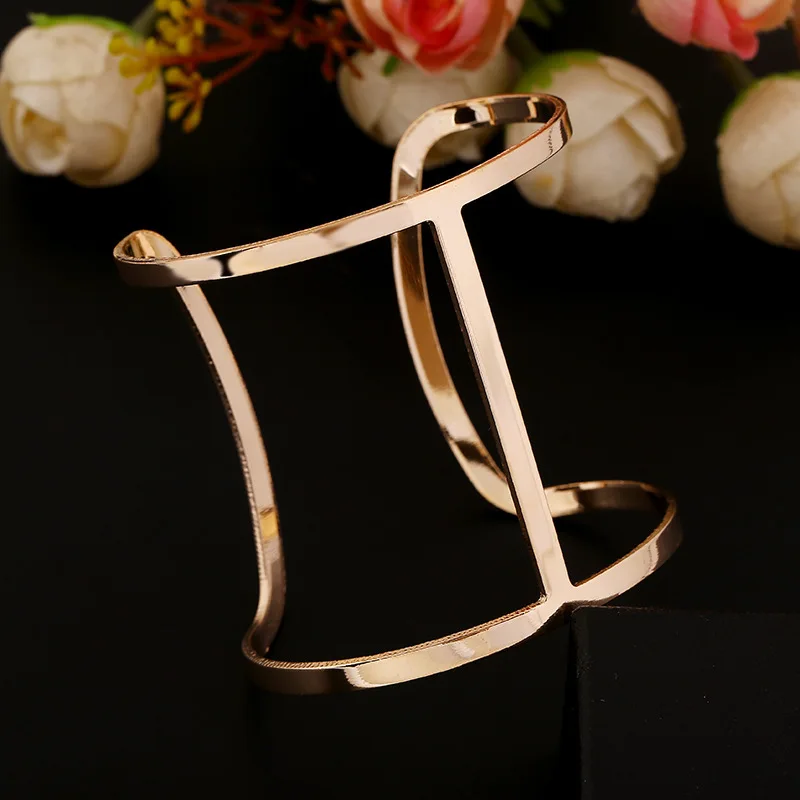 Новинка дизайн стимпанк золота манжеты браслеты для женщин пикантные браслет