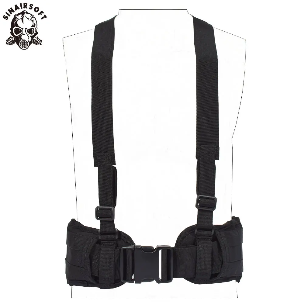 

Outdoor Adjustable Security US Tactical Molle Belt Military Battle Waist Belt Equipment Multifunction Hunting Strap 1000D Nylon