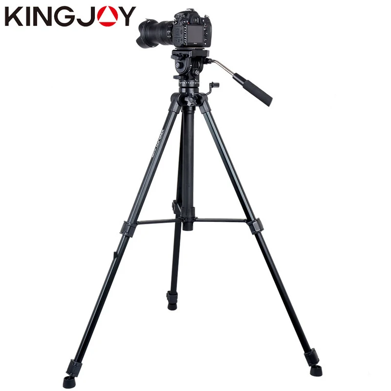 Profesional para Todos os Modelos Tripé para Câmera de Vídeo Modelos de Suporte de Tripé Kingjoy Oficial Vt 1500 de Suporte de Dslr Digital Slr Titular Stativ Móvel Flexível - Image 5