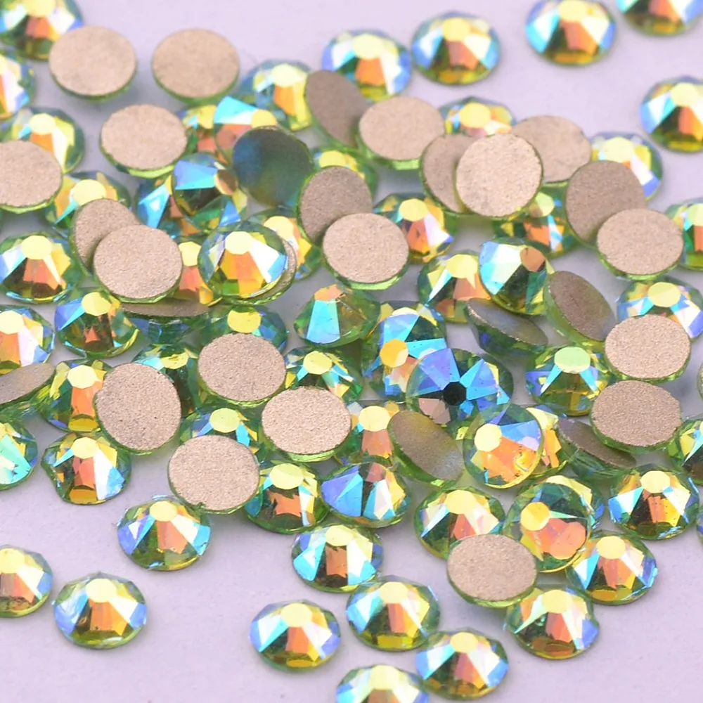 2088 non hotfix rhinestone peridot ab (3)