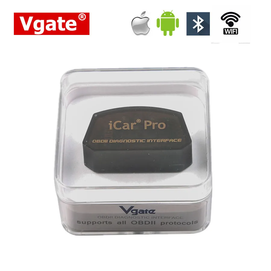 Vgate iCar Pro Bluetooth 3 0 Для Android Крутящий момент iOS APP WiFi OBDII автоматический