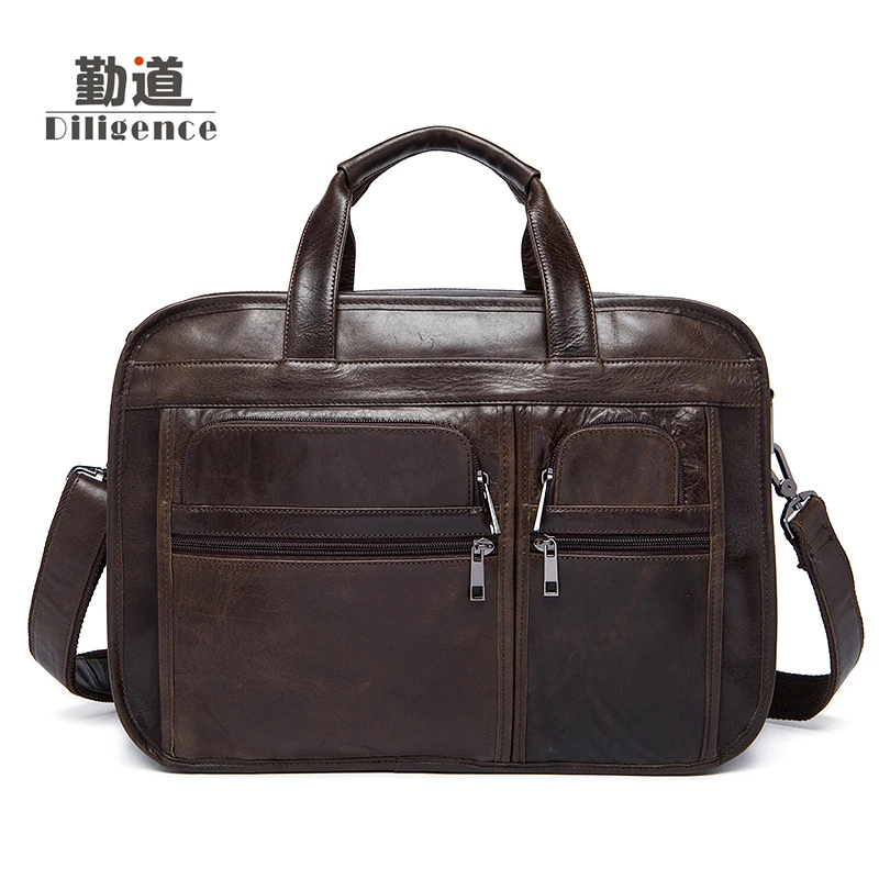 Men s Genuine font b Leather b font font b Handbags b font Clutch Strap Shoulder