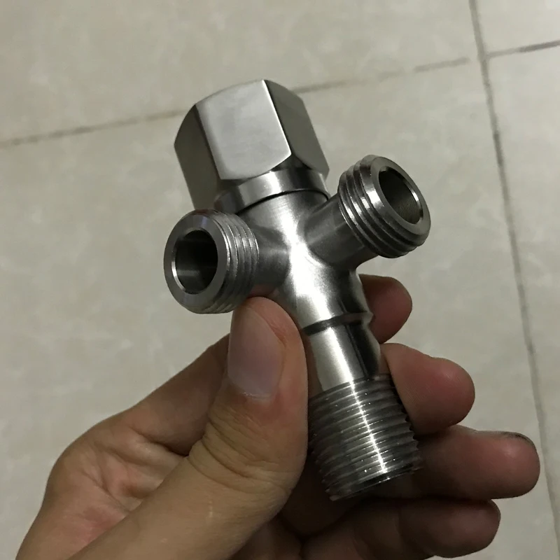 

KroBer 1/4 Turn Angle Valve Environmental Protection Copper Thickening G1/2