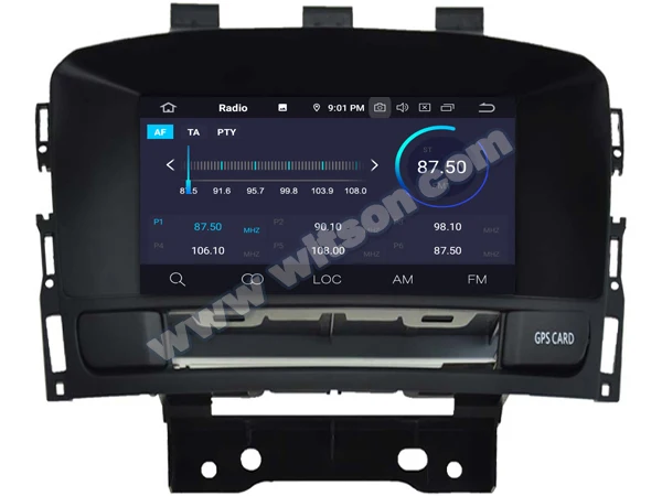 WITSON Android 9,0 Octa-core 4G ram+ 64G rom автомобильный dvd-плеер gps для OPEL ASTRA J автомобильный аудио радио gps плеер аудио система