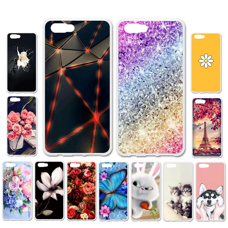 

Ojeleye DIY Patterned Silicon Case For ZTE Nubia M2 Lite Case Soft TPU Cartoon Cover For ZTE Nubia M2 Covers Anti-knock Shell