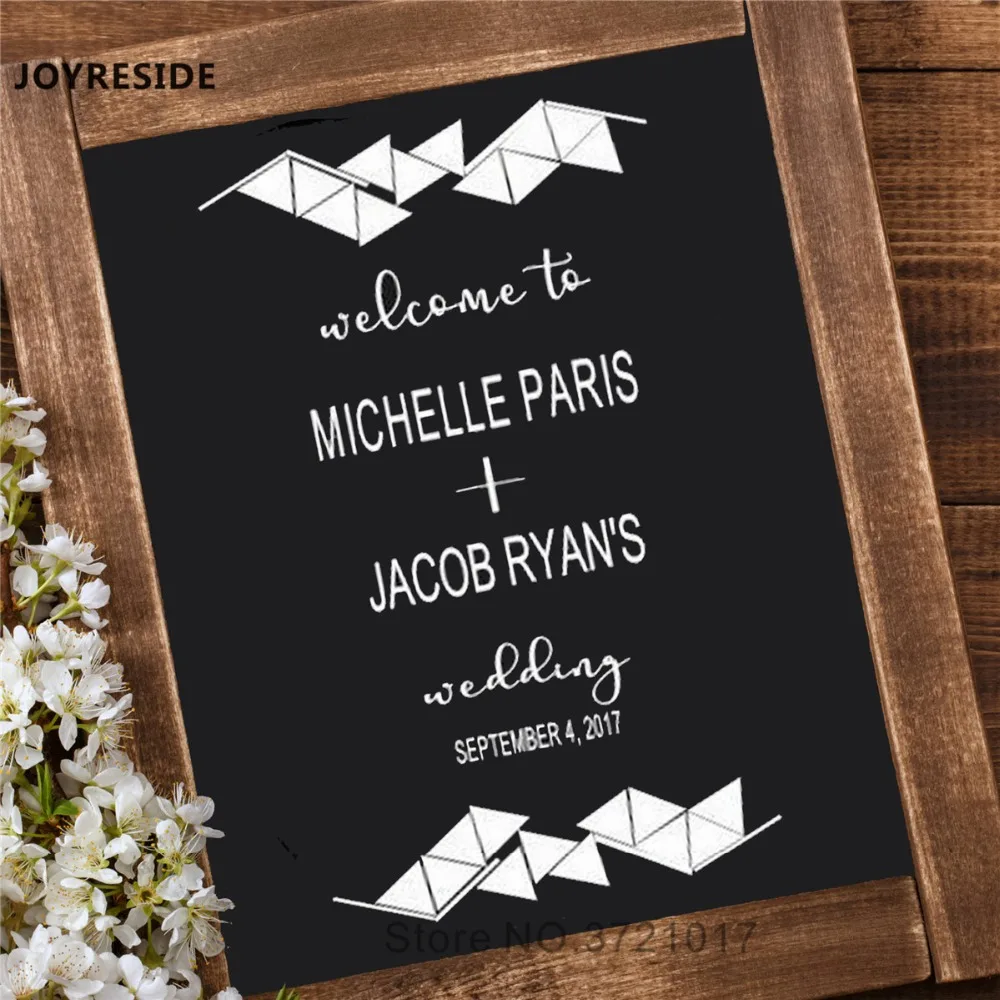 Joyreside Welcome To The Wedding Quotes Decal Decoration
