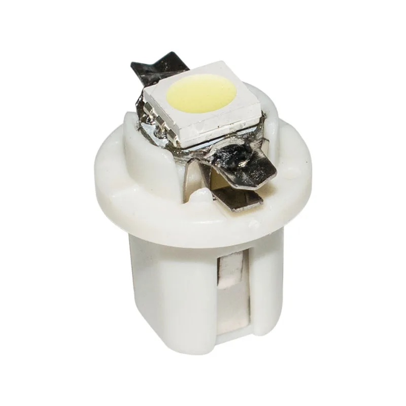 10 шт. высокое качество T5 B8.5D 8.5D B8.5 1 светодиодный 5050 SMD Приборная панель автомобиля