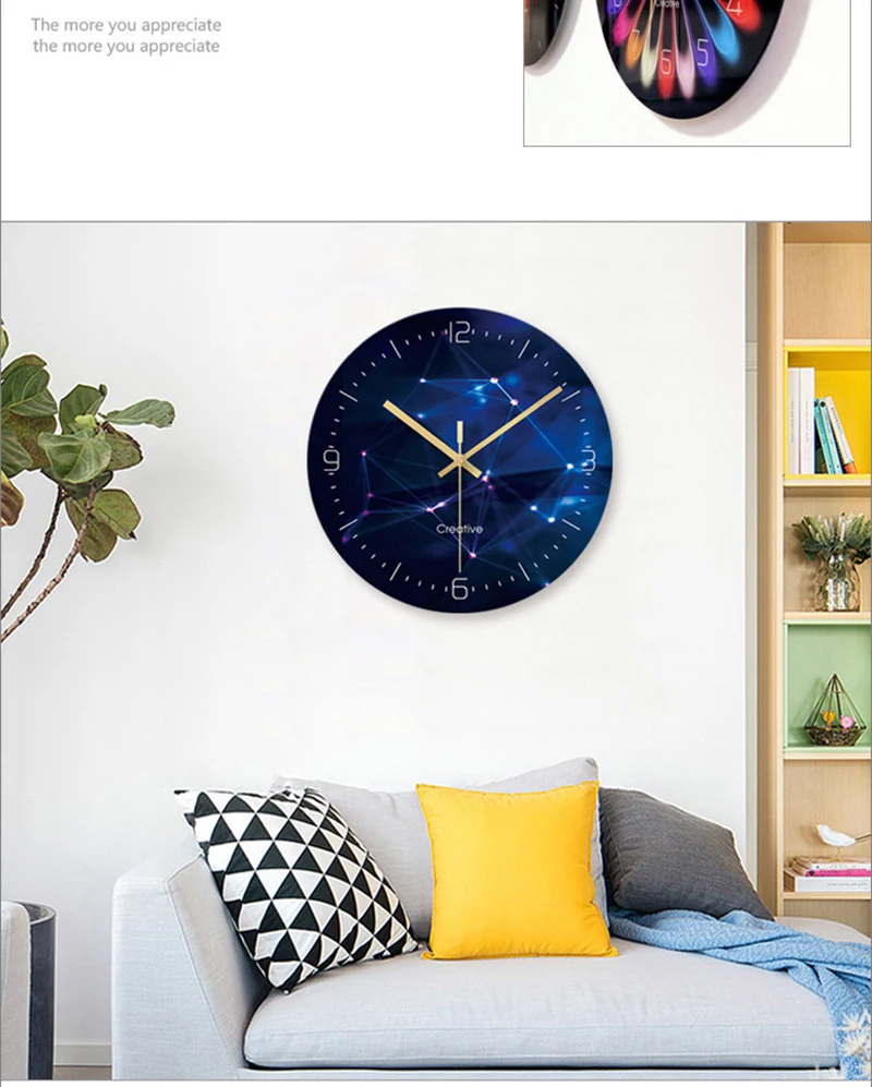 Modern Design Wall Watch Clock Wall Digital Wall Clock Watch Wall 3d Wall Clock Best Selling 2018 Products Shabby Chic Large Wall Clock Wall Clocks Kitchen Clock Wall (9)