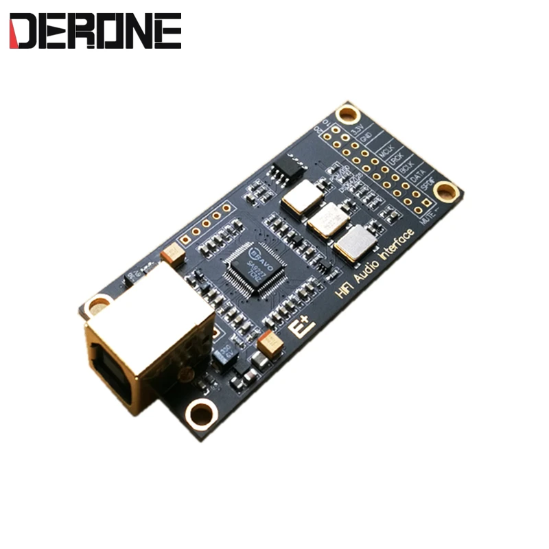 SA9227 usb интерфейс ЦАП Плата ies pcm 384 кГц DSD 128 цифровой интерфейс