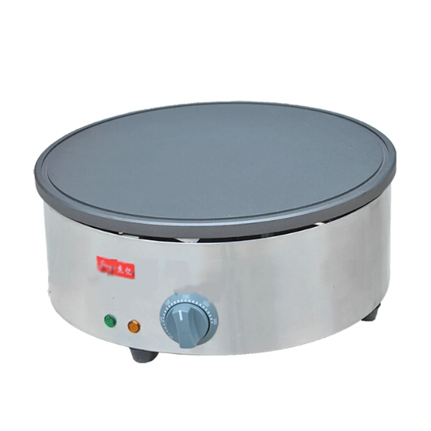 

1 PC 220V Crepe machinist grasp bread machine single-head electric heating circle non-stick pancake machine