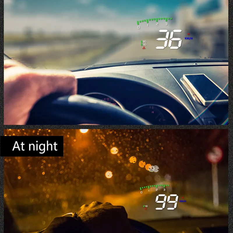 GEYIREN HUD Car A900 OBD2 Head Up Display Speed RPM Water Temperature Car Electronics hud obd2 display Overspeed Head-Up Display GEYIREN HUD Car A900 OBD2 Head Up Display Speed RPM Water Temperature Car Electronics hud obd2 display Overspeed Head-Up Display