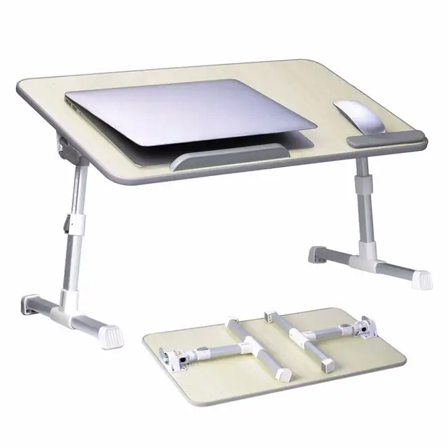 us 62 09 10 off large size adjustable laptop bed coach table portable standing desk foldable sofa breakfast tray notebook stand reading kid desk in foldable standing table