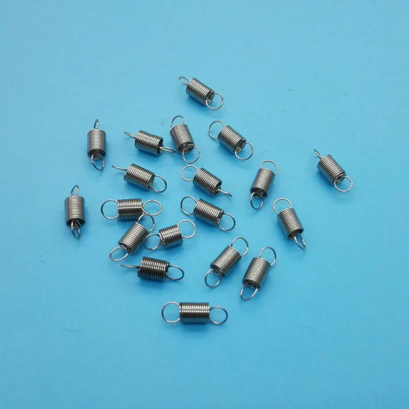 

Stainless Steel Small Extension Spring 0.2*2.8*8mm Draw Pullback Drag Spring 50pcs