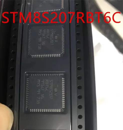Новое оригинальное новое поступление Акция 1 шт. STM8S207RBT6C 8S207RBT6C QFP64|Запасные части|