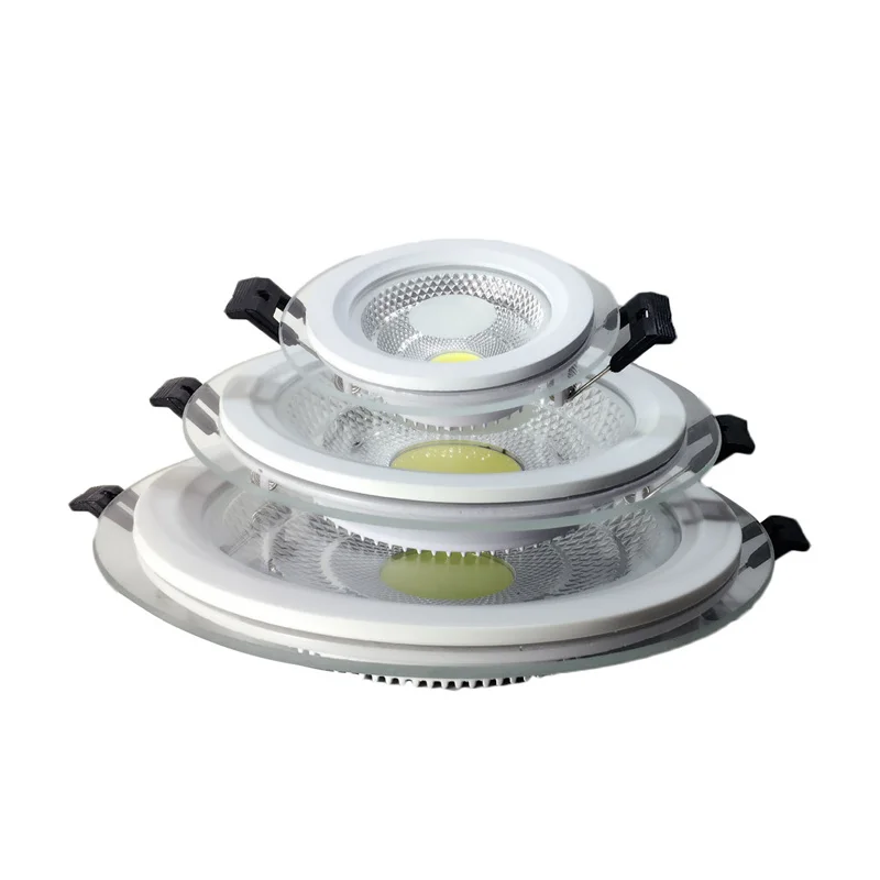 Glass Recessed COB LED Downlight