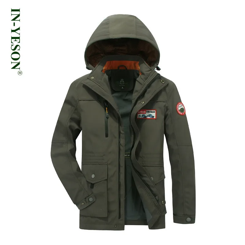 

New Arrival Men's Outdoor Sports Jacket Waterproof Windbreaker Camping & Hiking Jacket Brand Travel Ski Hunting Jacket Coats