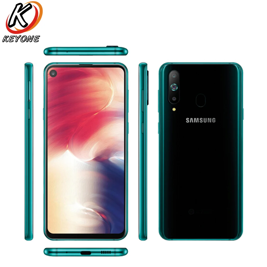 Мобильный телефон samsung Galaxy A8s SM-G8870 LTE, 6,4 дюймов, 6 ГБ ОЗУ, 128 Гб ПЗУ, четыре ядра, Snapdragon 710, четыре камеры, NFC, две sim-карты