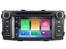 Android 6.0 CAR Audio DVD player FOR TOYOTA HILUX 2012 gps Multimedia head device unit receiver BT WIFI