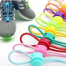 Alongamento Bloqueio rendas 21 Cor um par De Travando Shoe Laces Elastic Sapatilha Cadarços Shoestrings Trail Running/Jogging/ triathlon