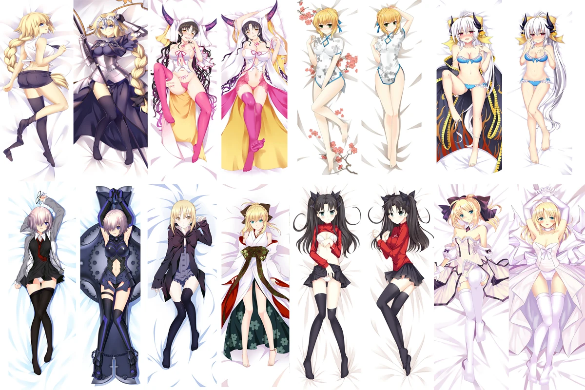 Аниме Fate/Grand order FGO Black saber & Kiyohime Matthew Kyrielite Dakimakura Чехол для подушки тела чехол