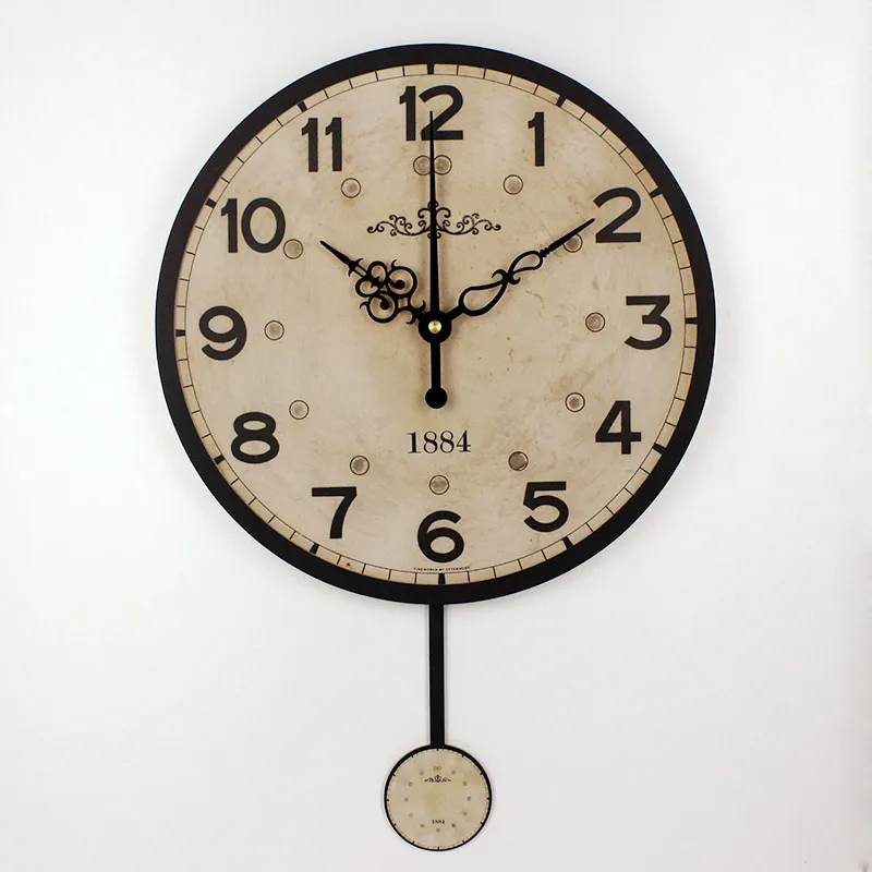 Online Buy Wholesale large round wall clock from China large round wall