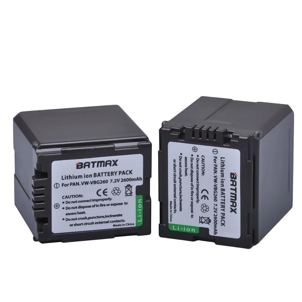 Batteria per Panasonic Come VW-VBG130, VW-VBG130-K, VW-VBG260E-K, VW