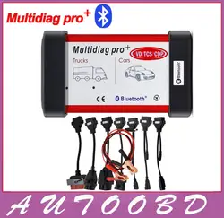 Новый VD TCS CDP PRO multidiag Pro + 2014. r2 Keygen Активатор + полный набор 8 шт. автомобильные кабели + коробка для грузовых автомобилей DHL Бесплатная доставка