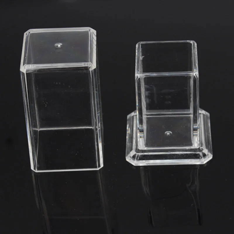 

Acrylic Cotton Swab Combination Box Portable Rectangular Container Storage Box Composition Family Hotel Office Boxes FA6