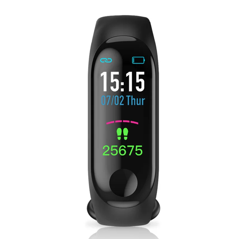 M3 Bluetooth Фитнес трекер монитор сердечного ритма крови Давление Smartwatch спортивный