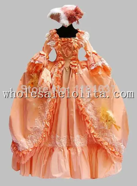 Делюкс красный корсет лучших длинные SleevesVictorian бальное платье венецианский карнавал костюм ну вечеринку платье бальное платье