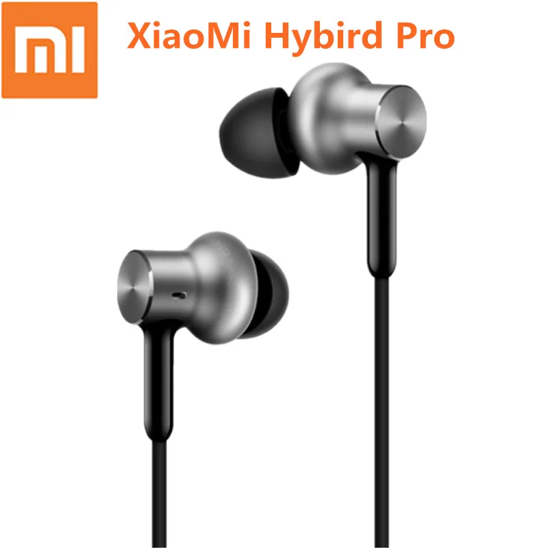 Оригинальный Xiaomi Hybrid Pro HD наушники с микрофоном в ухо HiFi шумоподавляющая