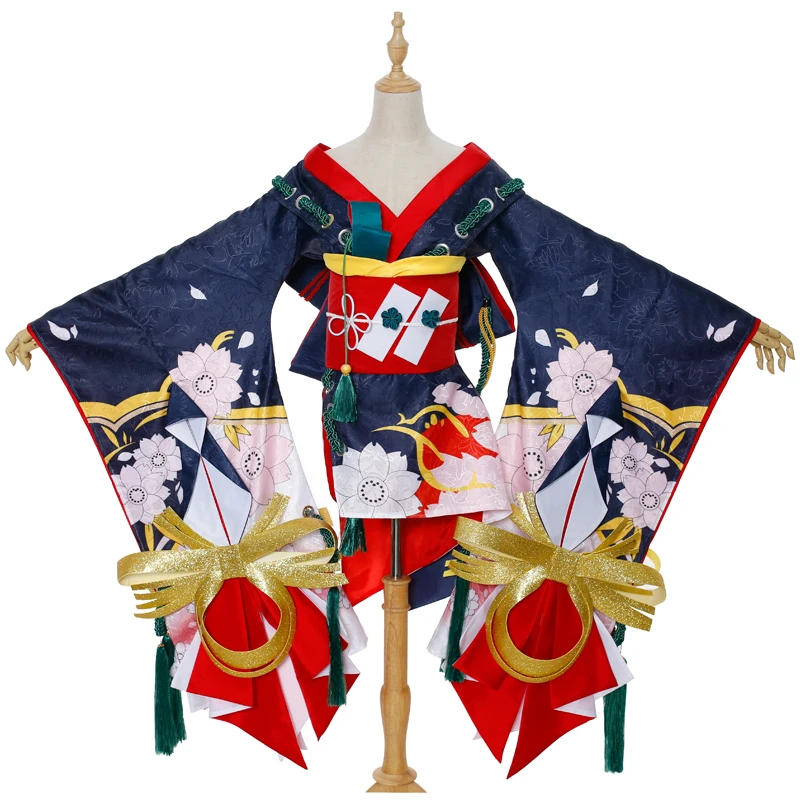 Костюм для косплея игры Onmyoji SSR Yaoji Ji кимоно японское женское платье костюм из