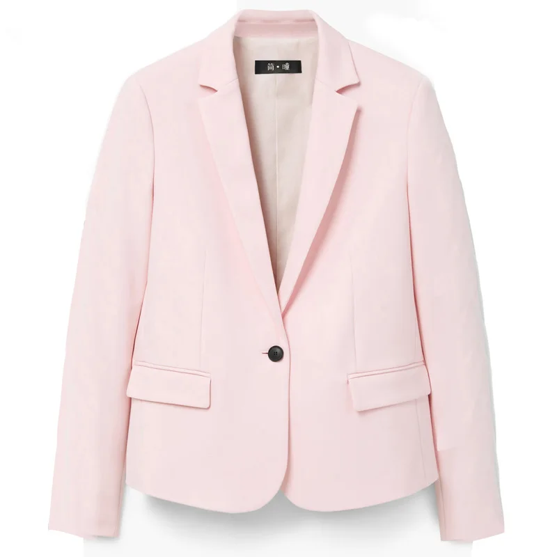 New Blazers Suit Solid Simple Women Pants Suits 2 Two Piece Sets Long Slim Jacket & Pants Female High quality business attire A