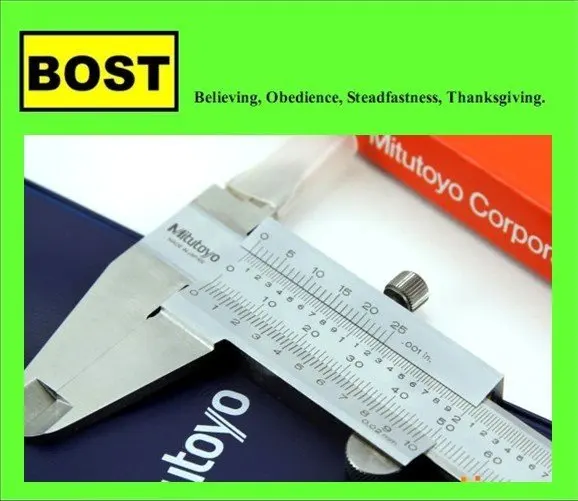 

100% Made in Japan! Mutitoyo 530-118 200 X 0.02/8" Vernier Caliper