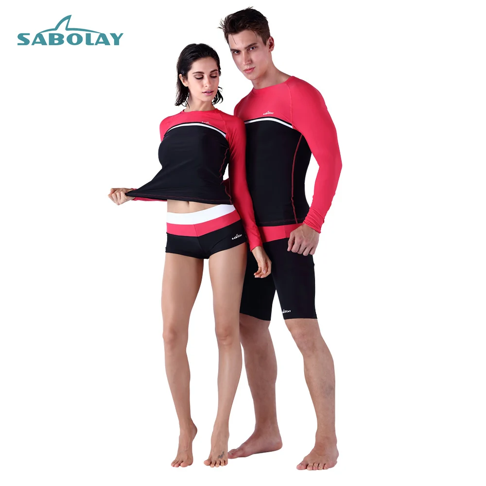 SABOLAY rashguard wetsuit Surfing lovers Speed dry clothing free diving