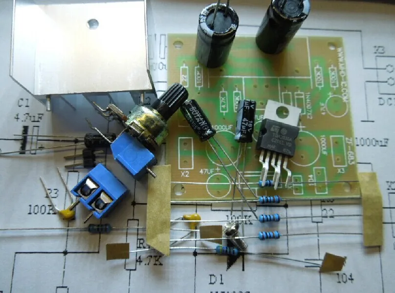 

TDA2030A amplifier board mono TDA2030 mono amplifier board DIY kits
