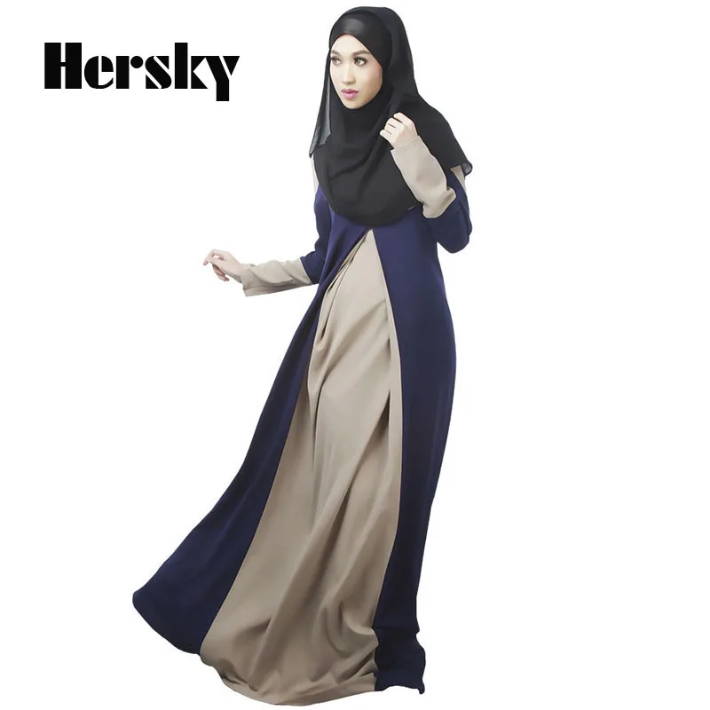 Новая мода мусульманское платье Турецкий Для женщин's Костюмы Исламская Абая для Для женщин традиционное платье женское мусульманское платье с длинным кафтан Vestidos Longo