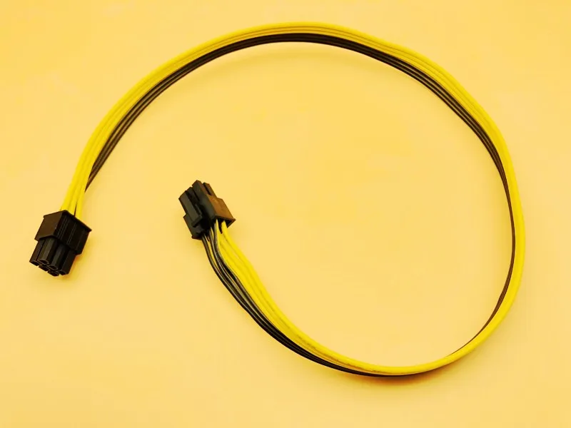 

10 шт. PCIe 6pin папа-папа PCI-E кабель питания для GPU Блок питания Breakout плата адаптер для Ethereum Mining ETH ZEC BTC Miner
