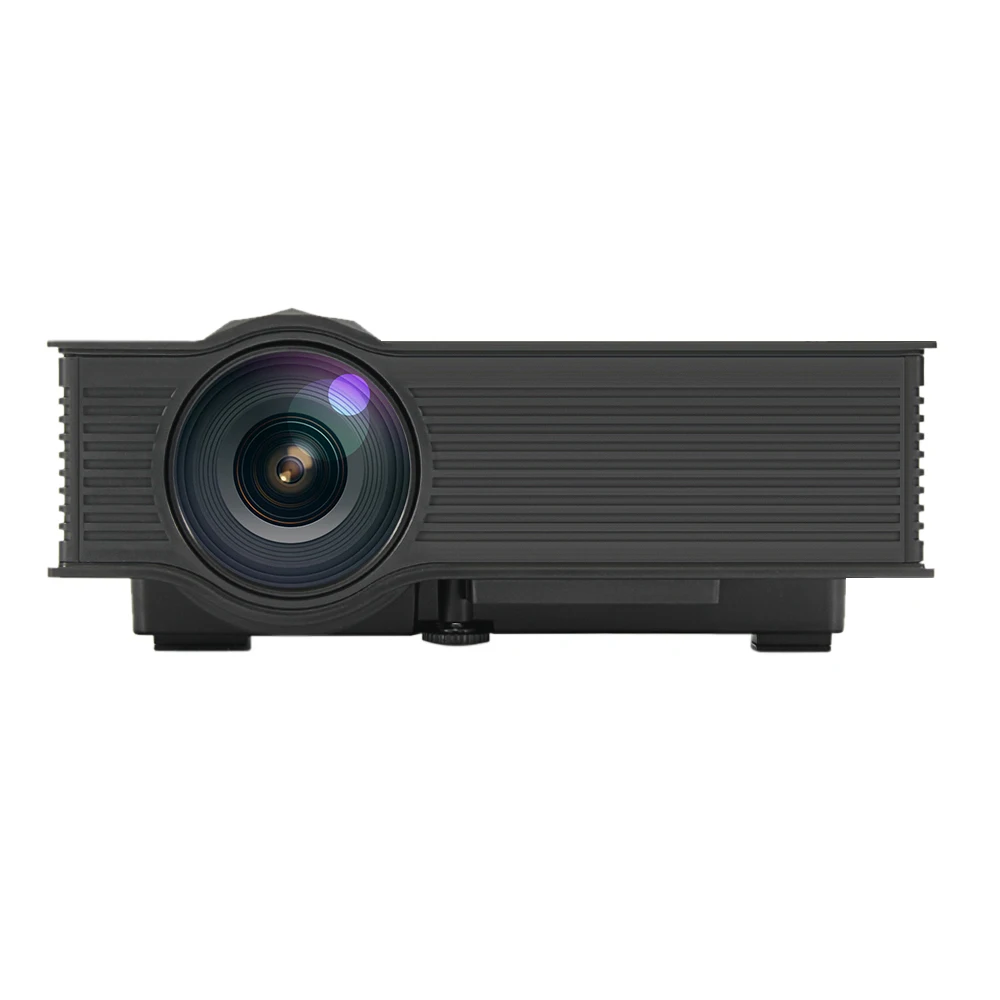 WZATCO UC46 Wireless to Windows IOS Android OS Phone Tablet PC Wifi-Display 1080P 3D Video LCD Digital HDMI LED HD Projector