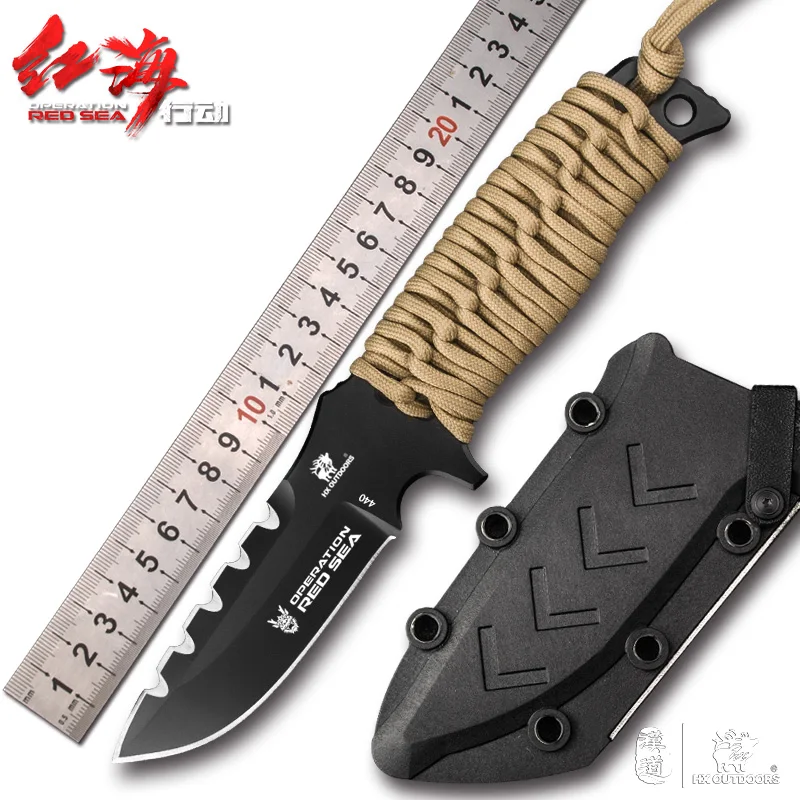 

HX OUTDOORS D178 survival knife field self-defense carry tool outdoor tactical special knife Man's gift Tactical survival knives