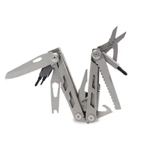 26 in 1 Multifuncation pliers stainless steel outdoor folding EDC Survival multitool knife Durable Compact Portable pocket Knife