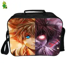 Kingdom Hearts Сора Разделение обед мешок свежие сумка-холодильник теплоизоляционные коробка для ланча; охлаждающий пакет обновления Для женщин