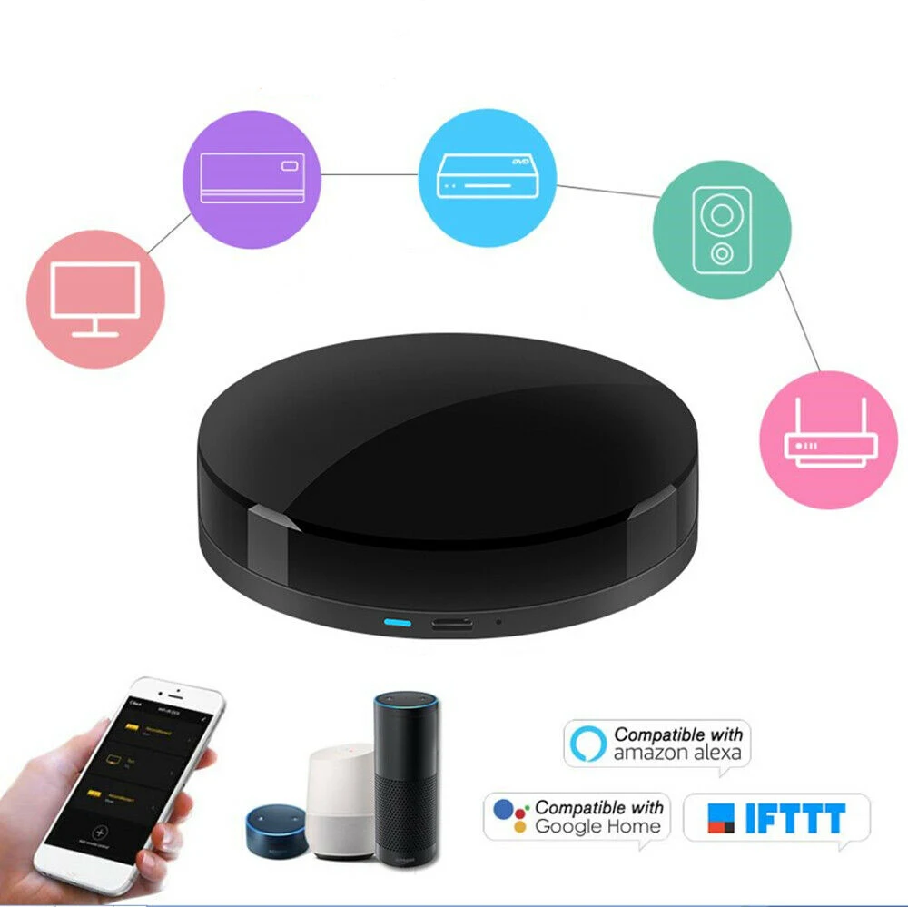 

Universal Smart Home Remote Control IR WiFi Automatic For Alexa Google Assistant